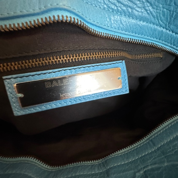 Balenciaga City Bag - Blue - Picture 4 of 7
